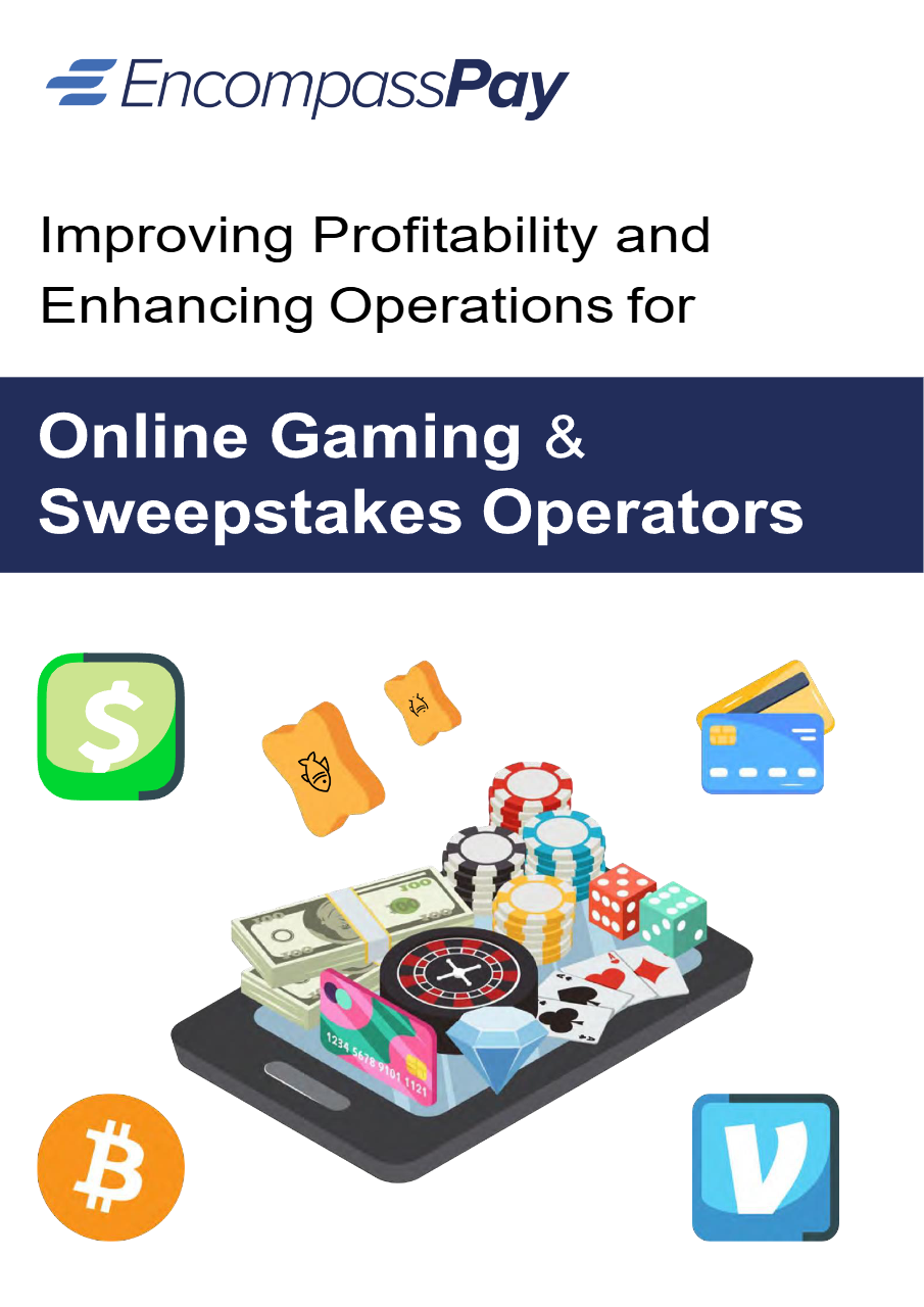 First page of the guide: Improving Profitability and Enhancing Operations for Online Gaming & Sweepstakes Operators