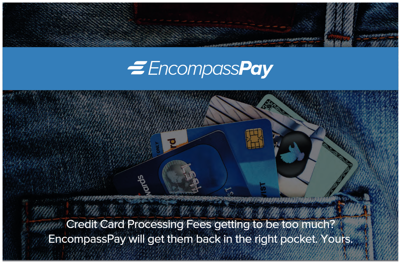 First page of the guide: EncompassPay FairCharging: Processing Fees, Compliance and Payment Capabilities